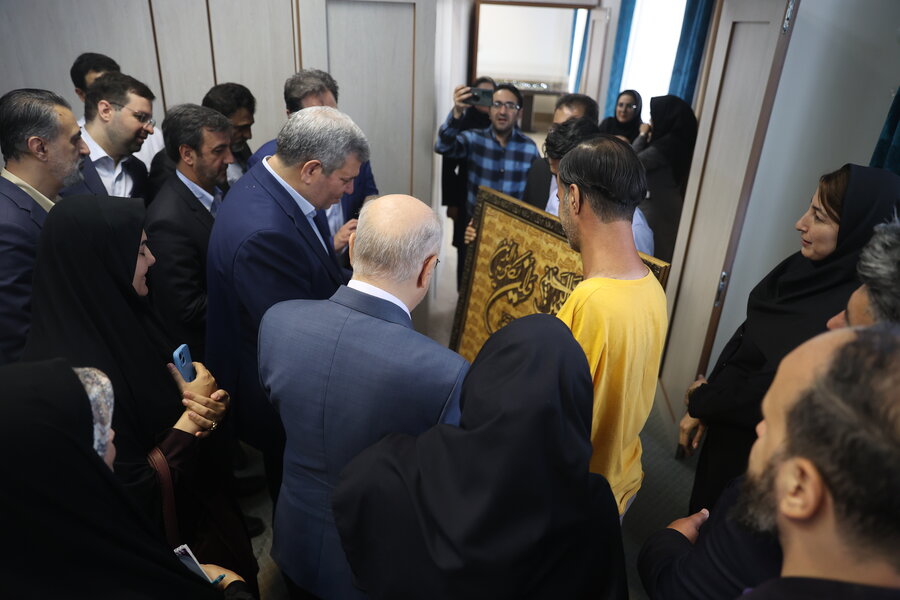 بازدید رئیس سازمان بهزیستی کشور از مرکز کهریزک تهران