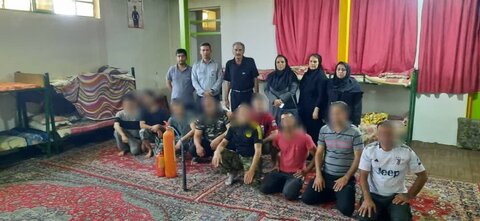 بازدید سرزده کارشناسان حوزه تخصصی  از کمپ های ترک اعتیاد  ساوجبلاغ