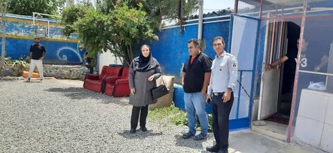 بازدید سرزده کارشناسان حوزه تخصصی  از کمپ های ترک اعتیاد  ساوجبلاغ