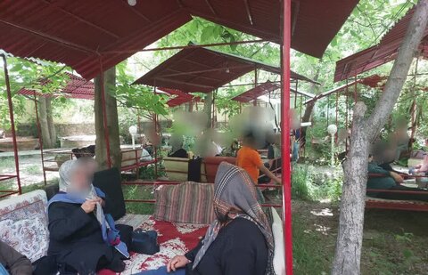 اردو تفریحی بانوان سرپرست خانوار بهزیستی شهرستان طالقان