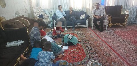 بازدید مدیر بهزیستی اهواز از مرکز نگهداری کودکان کار و خیابان