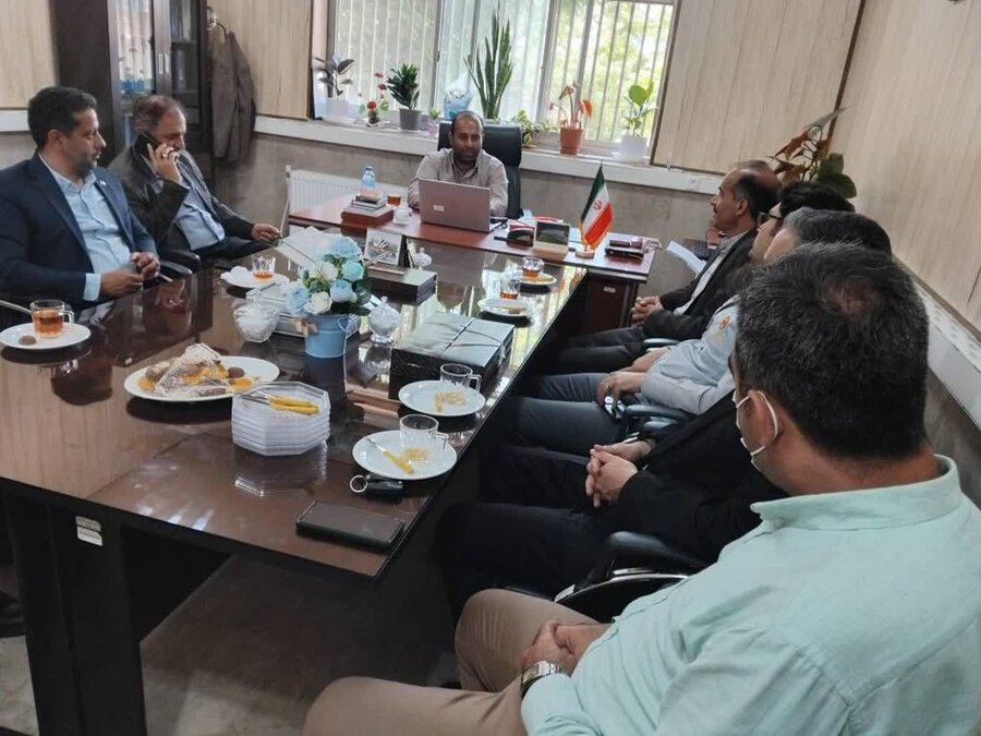 دیدار رئیس بهزیستی با رئیس جدید اداره آموزش و پرورش شهرستان طالقان