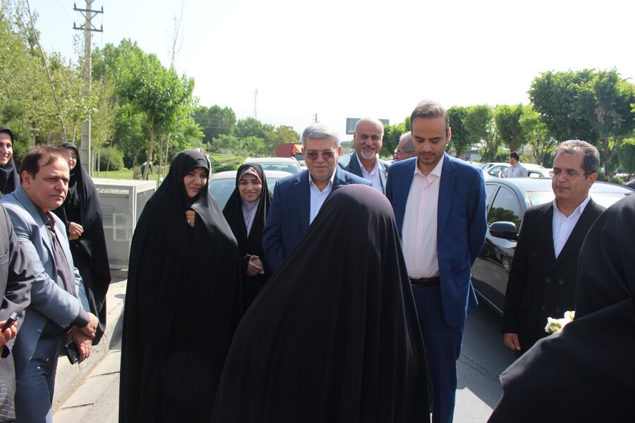 بازدید رئیس سازمان بهزیستی از کهریزک البرز