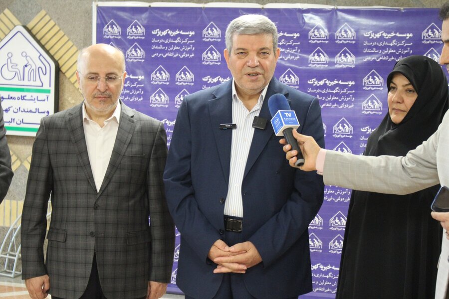 بازدید رئیس سازمان بهزیستی از کهریزک البرز