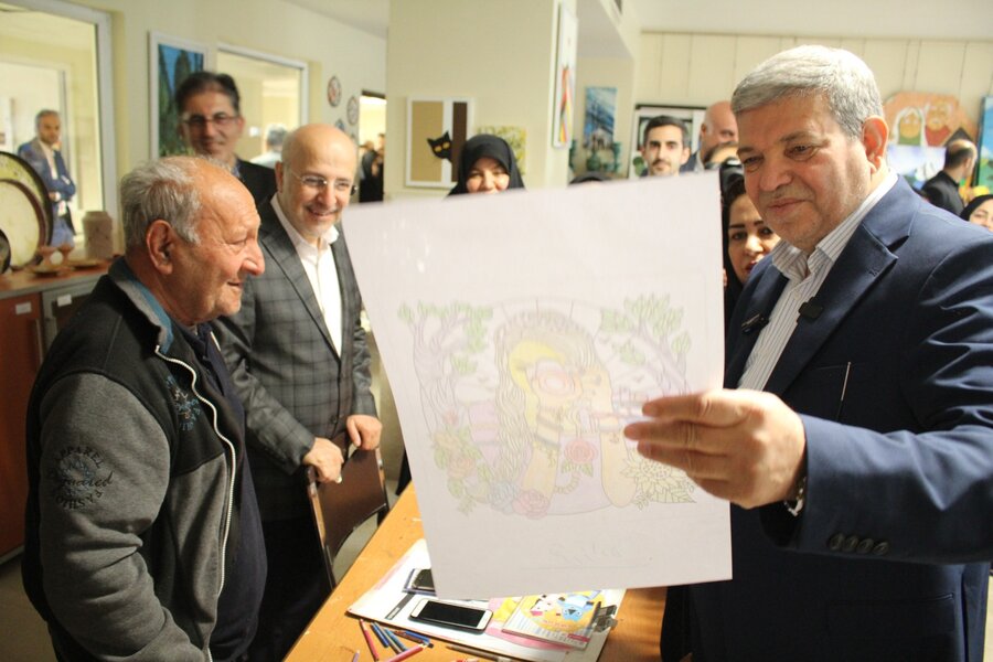 بازدید رئیس سازمان بهزیستی از کهریزک البرز