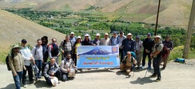 کوهنوردی کارکنان بهزیستی کردستان به مناسبت سالروز آزادسازی خرمشهر
