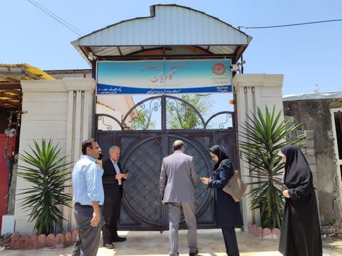 گزارش تصویری | بازدید معاون وزیر و رئیس سازمان بهزیستی کشور از مرکز حرفه آموزی کاویان شهرستان لنگرود