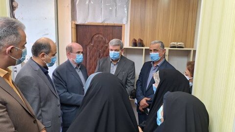 گزارش تصویری | بازدید معاون وزیر و رئیس سازمان بهزیستی کشور از مرکز مراقبتی توانبخشی معلولین ذهنی شهید مصطفی محمدپور لنگرود