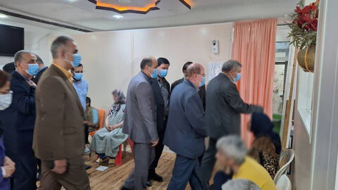 گزارش تصویری | بازدید معاون وزیر و رئیس سازمان بهزیستی کشور از مرکز مراقبتی توانبخشی معلولین ذهنی شهید مصطفی محمدپور لنگرود