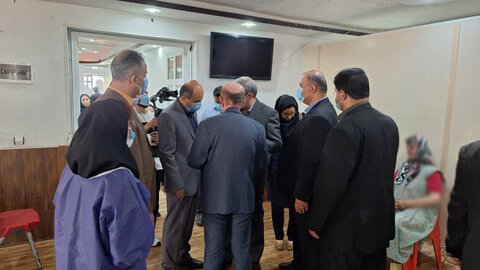 گزارش تصویری | بازدید معاون وزیر و رئیس سازمان بهزیستی کشور از مرکز مراقبتی توانبخشی معلولین ذهنی شهید مصطفی محمدپور لنگرود