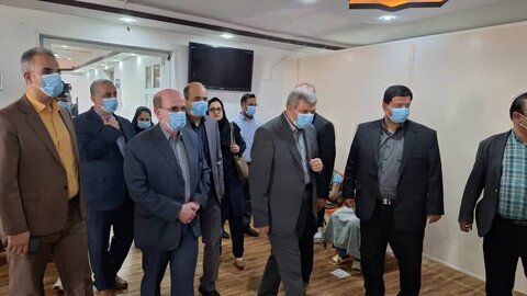گزارش تصویری | بازدید معاون وزیر و رئیس سازمان بهزیستی کشور از مرکز مراقبتی توانبخشی معلولین ذهنی شهید مصطفی محمدپور لنگرود