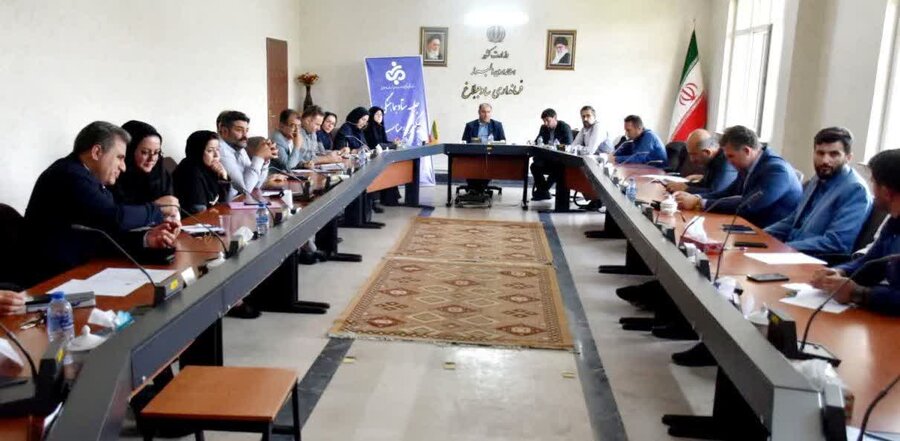 اولین جلسه ستاد هماهنگی و پیگیری مناسب سازی شهرستان ساوجبلاغ برگزار شد