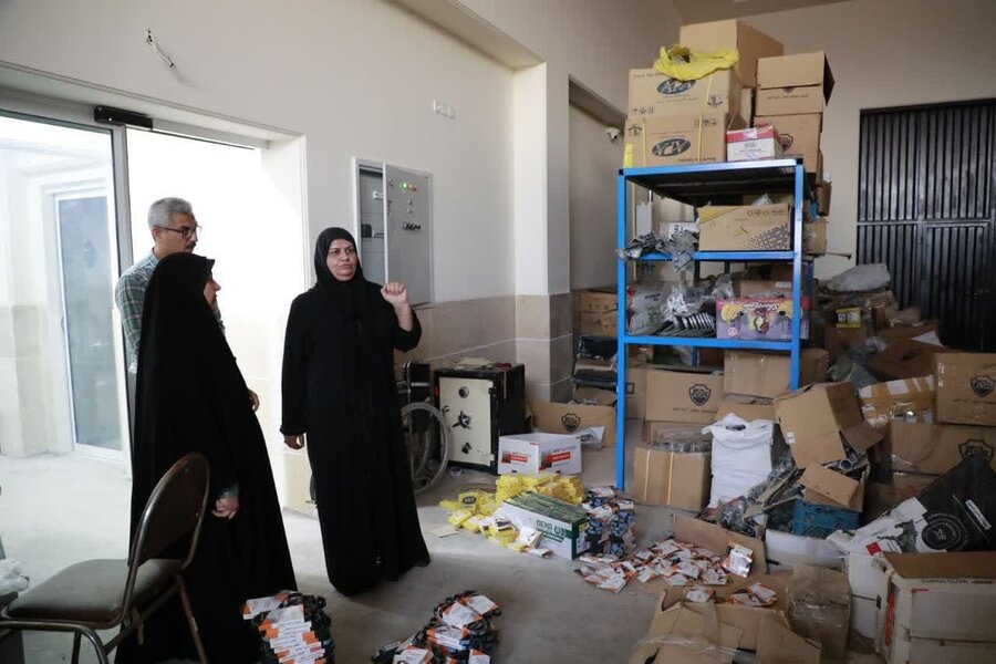 نشست انجمن حمایت از معلولین شهرستان اردکان با حضور مدیرکل بهزیستی استان