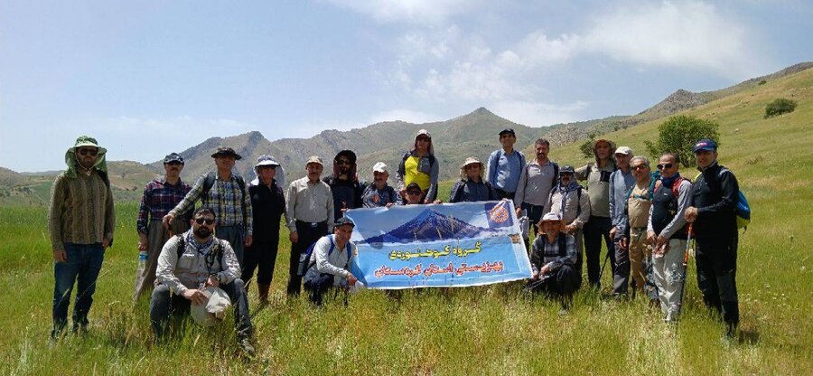 کوهنوردی کارکنان بهزیستی کردستان به مناسبت سالروز آزادسازی خرمشهر