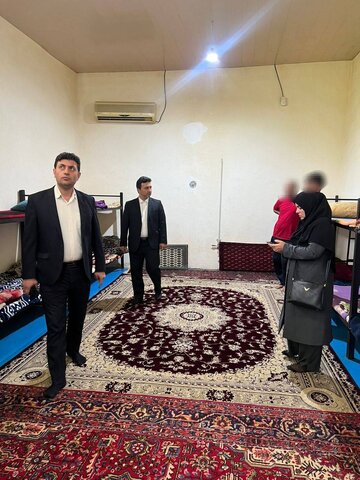 میاندورود| بازدید دادستان شهرستان میاندورود از مرکز اقامتی بهبودی و بازتوانی یاران