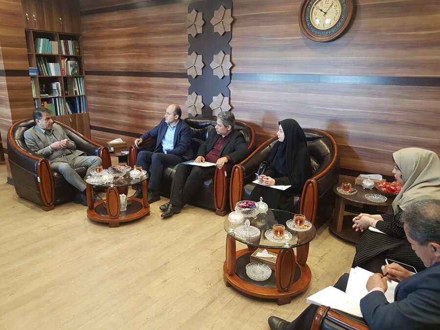 دیدار مدیرکل بهزیستی گیلان با رئیس سازمان مدیریت و برنامه ریزی استان 