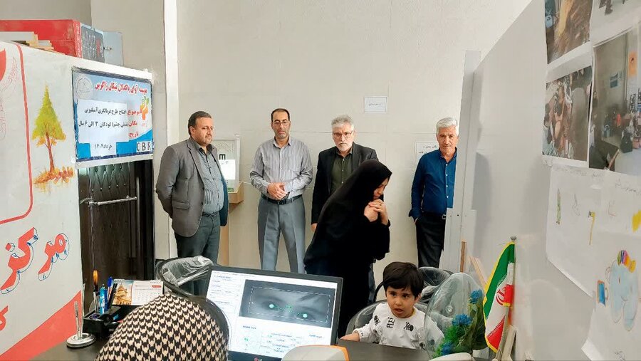 بیجار | طرح پیشگیری از تنبلی چشم کودکان آغاز شد