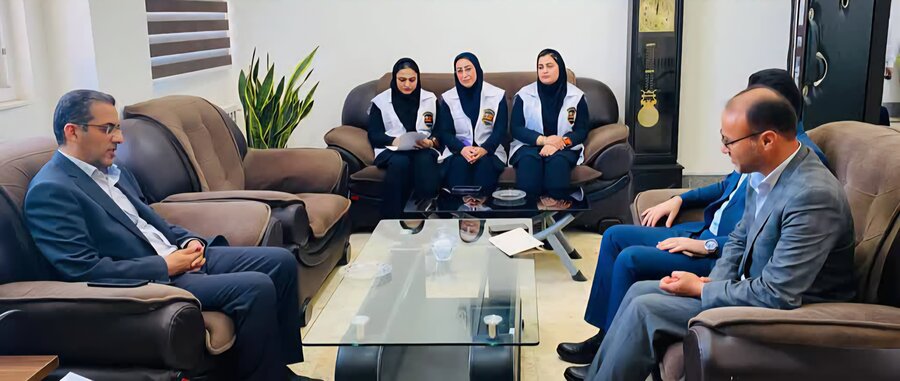 گلوگاه| جلسه حوزه اجتماعی فرهنگی با حضور فرماندار و رییس اداره بهزیستی گلوگاه برگزار شد 