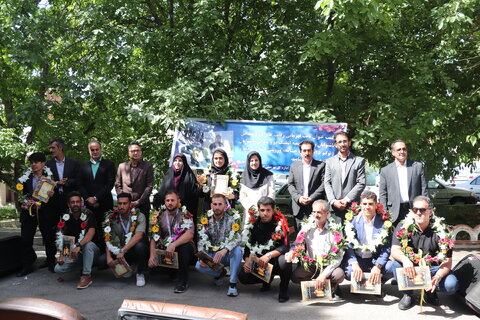 گزارش تصویری| آئین تجلیل از مقام آوران و قهرمانان ورزشی