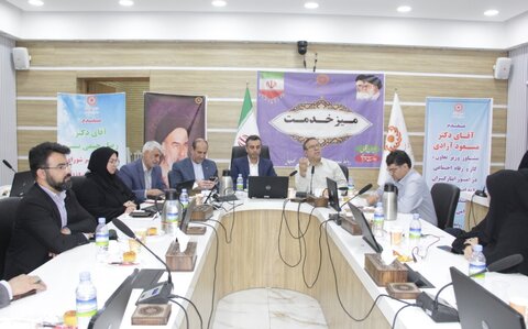 گزارش تصویری|نشست مدیرکل و دبیر شورای مشاوران وزرا در امور ایثارگران کشور با کارکنان ایثارگر بهزیستی استان