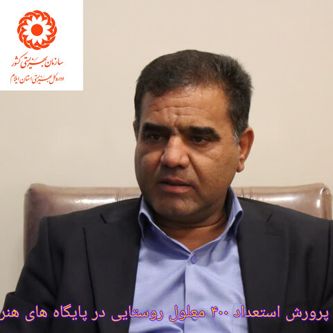 پرورش استعداد ۴۰۰ معلول روستایی ایلام در پایگاه های هنر