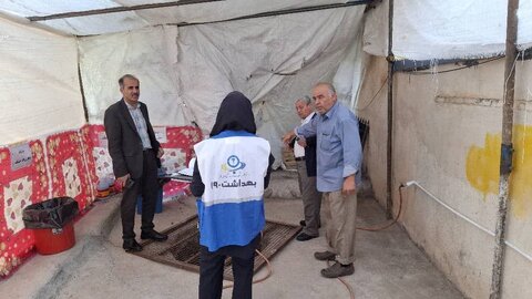 بازدید مشترک از مرکز ذبح دام مرکز رعد طالقان