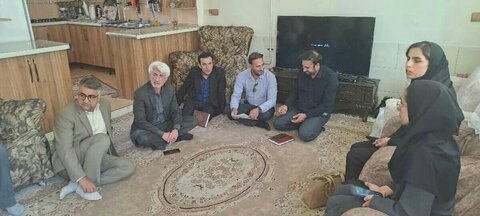 گزارش تصویری|بازدید مدیر کل بهزیستی فارس از منزل جامعه هدف