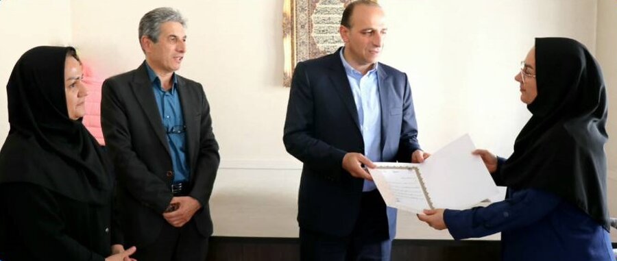 مراسم تکریم و معارفه رئیس شیرخوارگاه مهر ارومیه برگزار شد