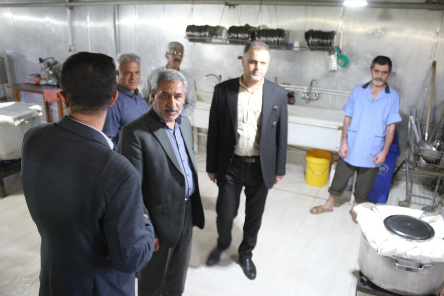 بازدید نماینده مجلس در شورای اسلامی از کمپ ماده ۱۶