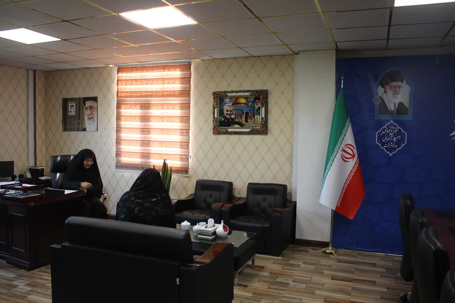 دیدار چهره‌به‌چهره مدیرکل بهزیستی البرز با جامعه هدف در راستای تکریم ارباب‌رجوع