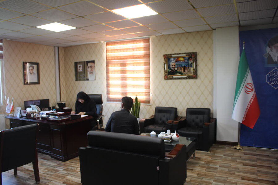 دیدار چهره‌به‌چهره مدیرکل بهزیستی البرز با جامعه هدف در راستای تکریم ارباب‌رجوع