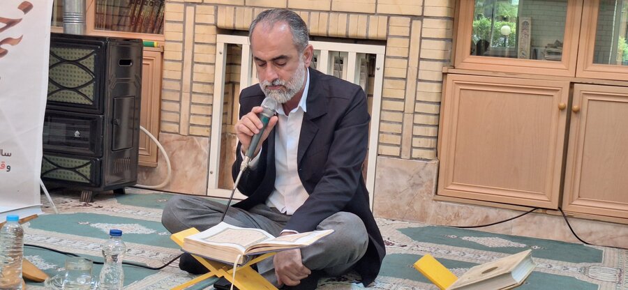 مراسم سوگواری و محفل انس با قرآن کریم