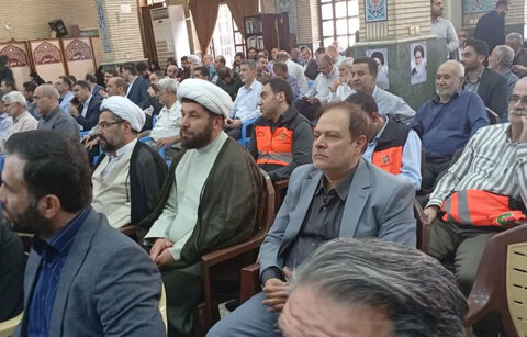 حضور رؤسا و همکاران بهزیستی شهرستان های تابعه استان البرز در مراسم رحلت امام خمینی (ره)