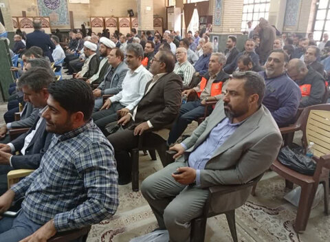 حضور رؤسا و همکاران بهزیستی شهرستان های تابعه استان البرز در مراسم رحلت امام خمینی (ره)