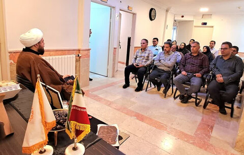 نظرآباد | برگزاری مراسم سالگرد ارتحال امام خمینی (ره) در اداره بهزیستی شهرستان نظرآباد