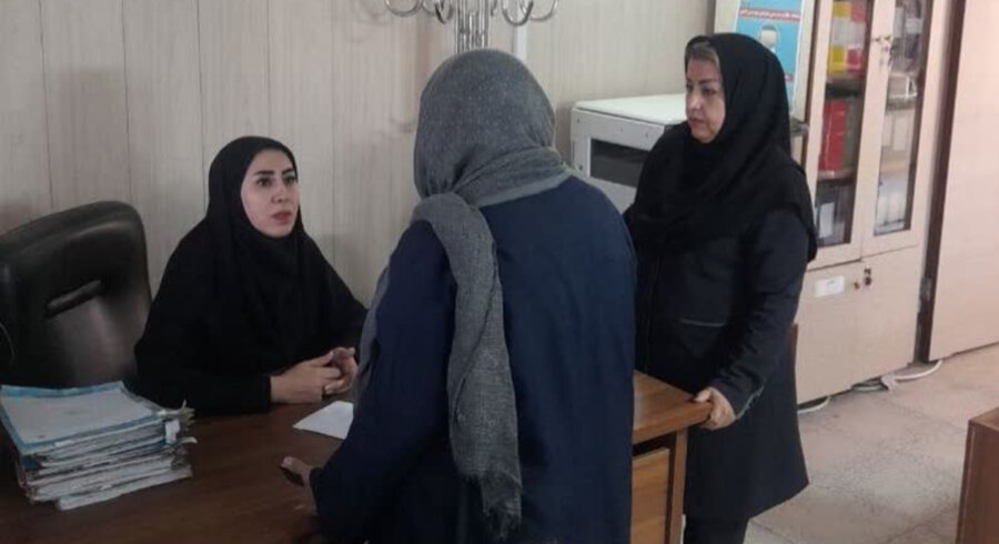 چهارباغ | ملاقات رئیس اداره بهزیستی شهرستان چهارباغ با جامعه هدف محترم