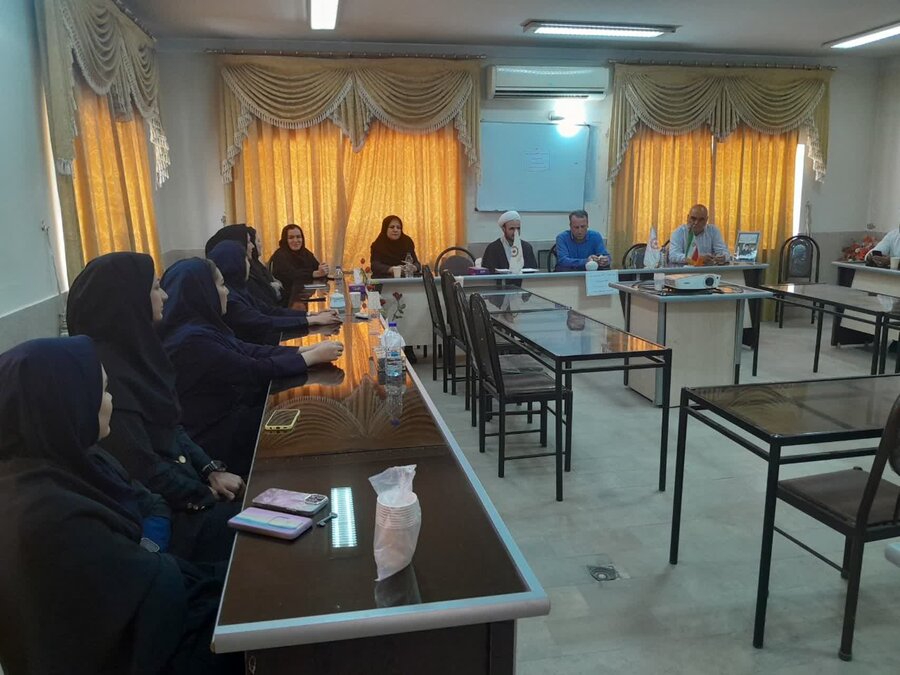 برگزاری مراسم گرامیداشت سالگرد ارتحال امام خمینی (ره) در بهزیستی شهرستان میاندوآب