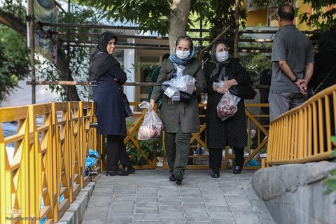 ذبح بهداشتی قربانی در شیرخوارگاه آمنه برای نیازمندان