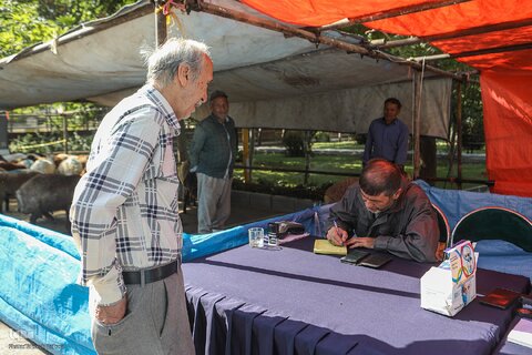 ذبح بهداشتی قربانی در شیرخوارگاه آمنه برای نیازمندان