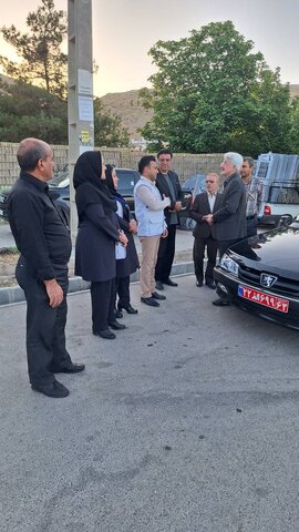 گزارش تصویری|سفر مدیر کل بهزیستی فارس به شهرستان سپیدان