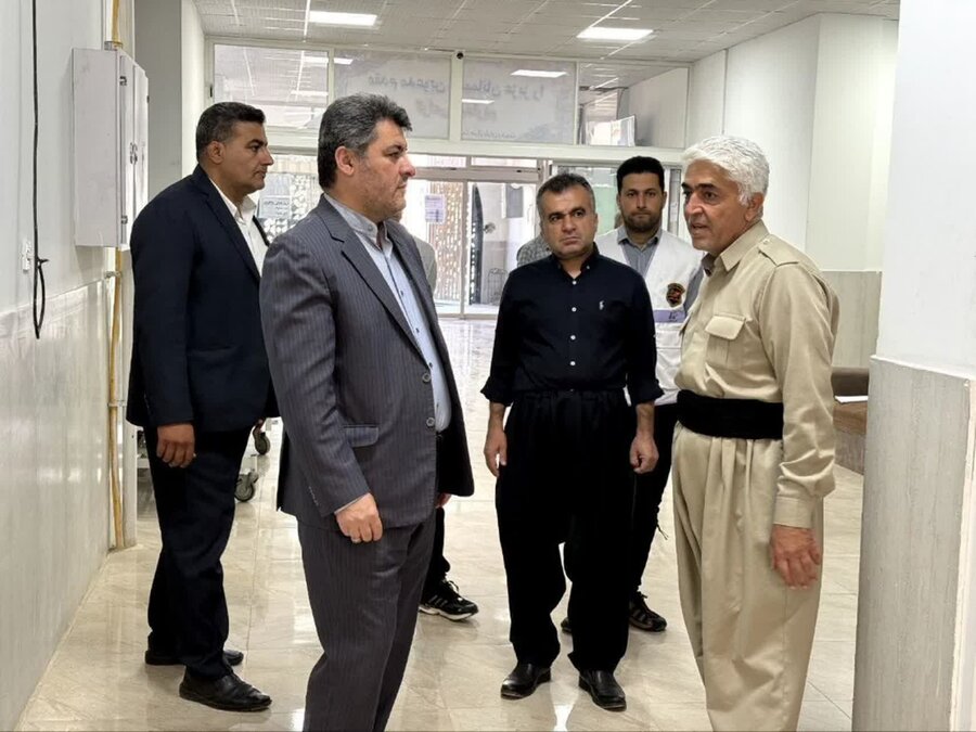 مریوان | فرماندار از مرکز توانبخشی باران رحمت بازدید کرد