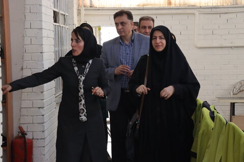 گزارش تصویری| بازدید مدیرکل دفتر مراقبت و توانمند سازی کودکان و نوجوانان سازمان بهزیستی کشور