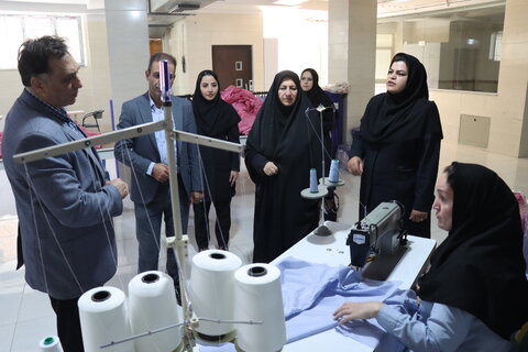 گزارش تصویری| بازدید مدیرکل دفتر مراقبت و توانمند سازی کودکان و نوجوانان سازمان بهزیستی کشور