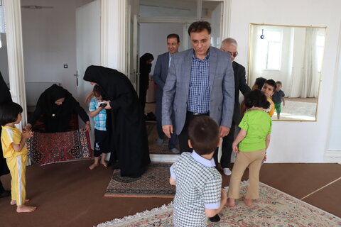 گزارش تصویری| بازدید مدیرکل دفتر مراقبت و توانمند سازی کودکان و نوجوانان سازمان بهزیستی کشور