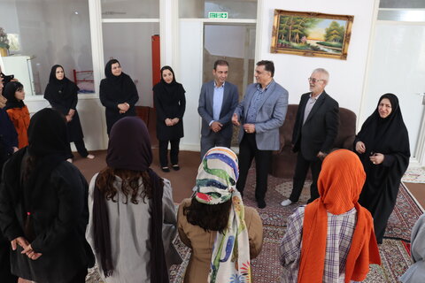 گزارش تصویری| بازدید مدیرکل دفتر مراقبت و توانمند سازی کودکان و نوجوانان سازمان بهزیستی کشور