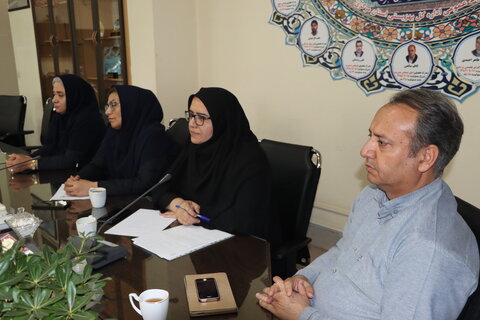 جلسه بررسی و ارزیابی وضعیت مرکز حمایتی آموزشی کودک و خانواده نسل سبز