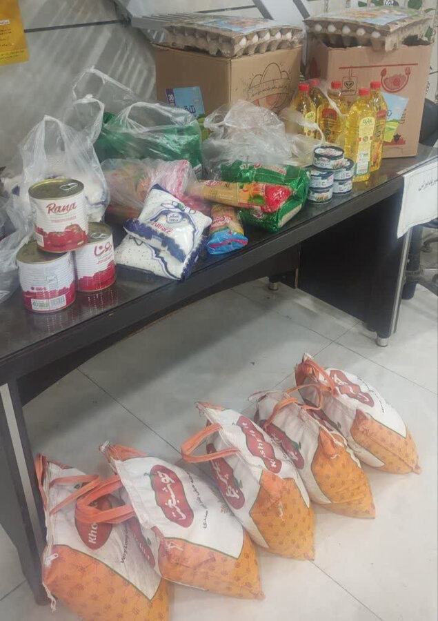 کرج | بسته‌های ارزاق به مناسبت عید قربان توزیع شد