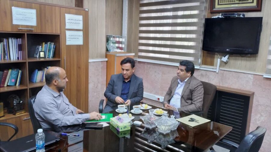 ملارد | دیدار سرپرست بهزیستی شهرستان با رئیس شورای اسلامی شهر صفادشت