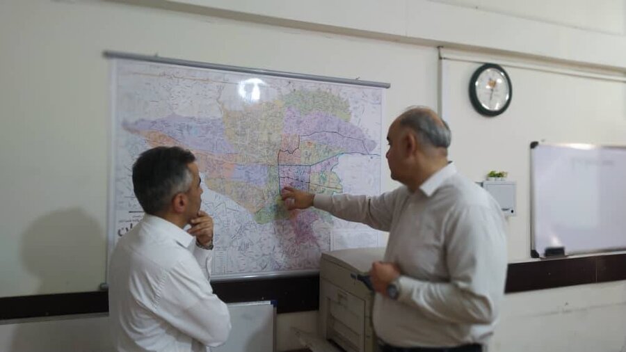 شهرتهران| بازدید سرزده مدیر بهزیستی از مرکز شهید نواب صفوی