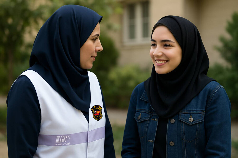 پناه امن یک تماس؛ داستان نجات رها با اورژانس اجتماعی